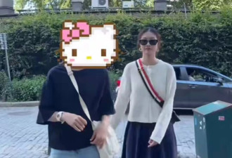 马伊琍母女仨国外度假，小女儿身高直追170爱马