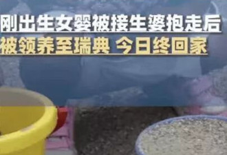 1岁被领养到瑞典 23年后回她中国寻亲
