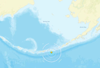 美国阿拉斯加州发生5.0级地震