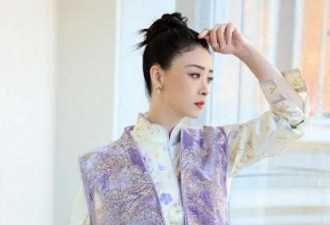 看了蒋欣的新中式穿搭，我悟了：色不过三、款式简约，优雅又高级